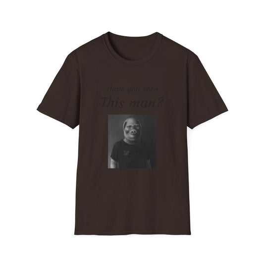 Have You Seen This Man? T-Shirt — Vintage Lost Poster Graphic Tee