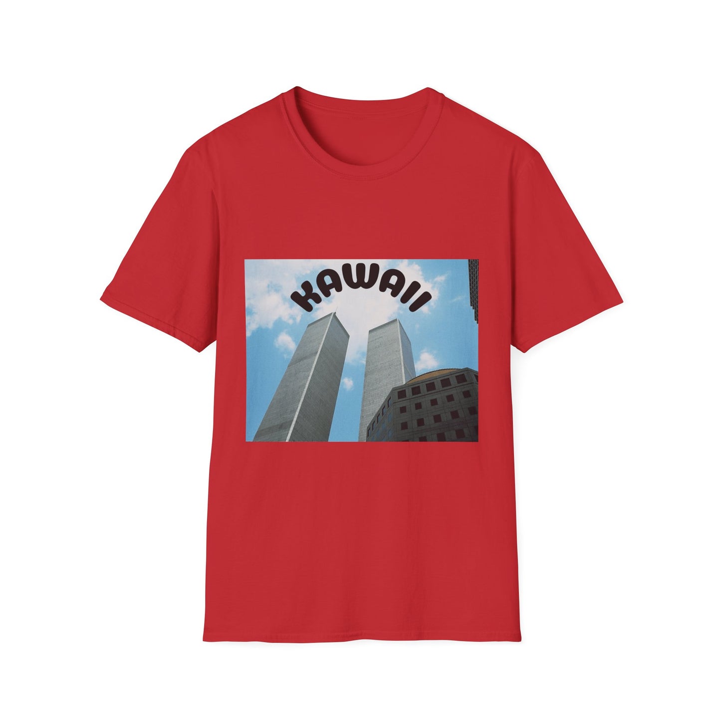 Kawaii Twin Towers Graphic Tee