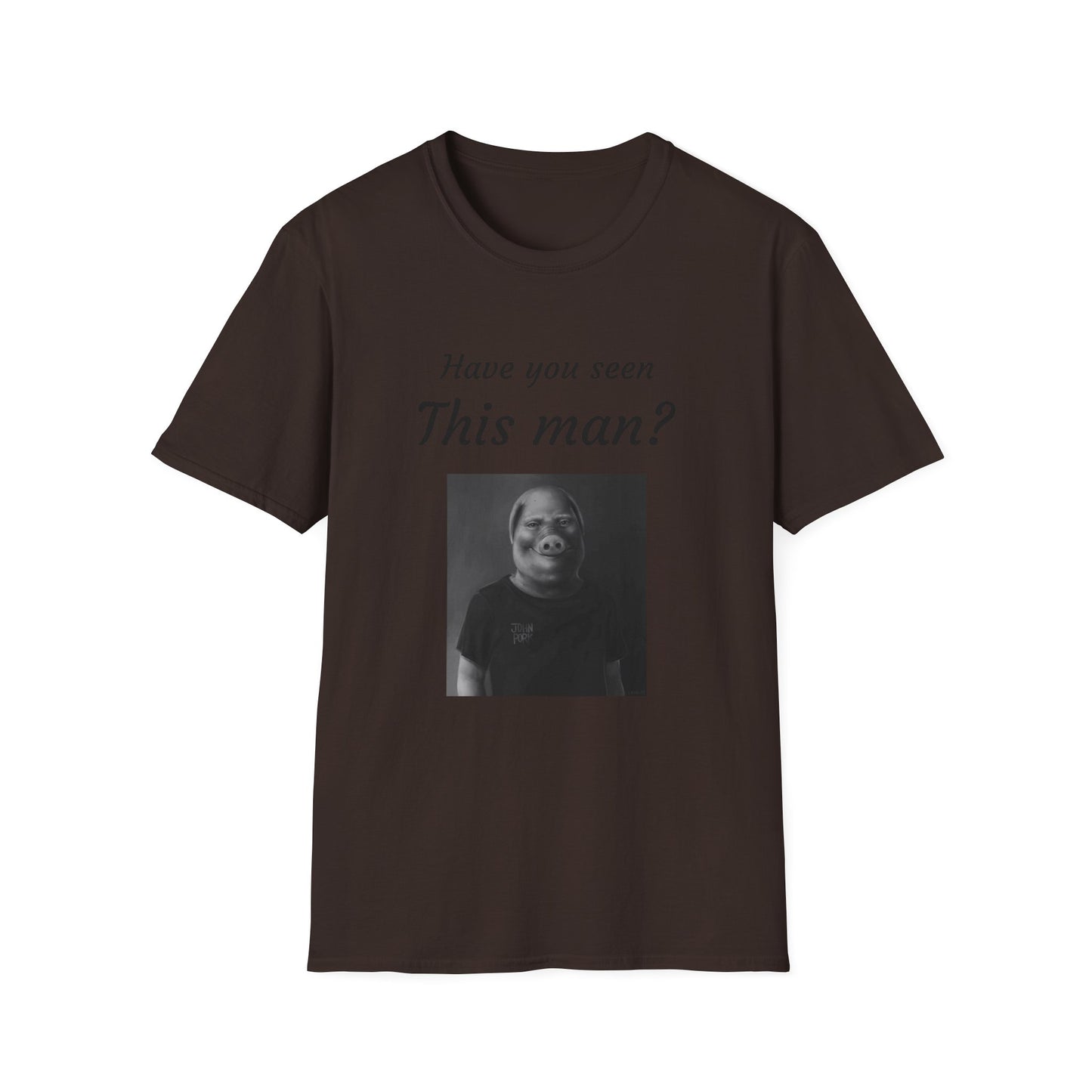 Have You Seen This Man? T-Shirt — Vintage Lost Poster Graphic Tee