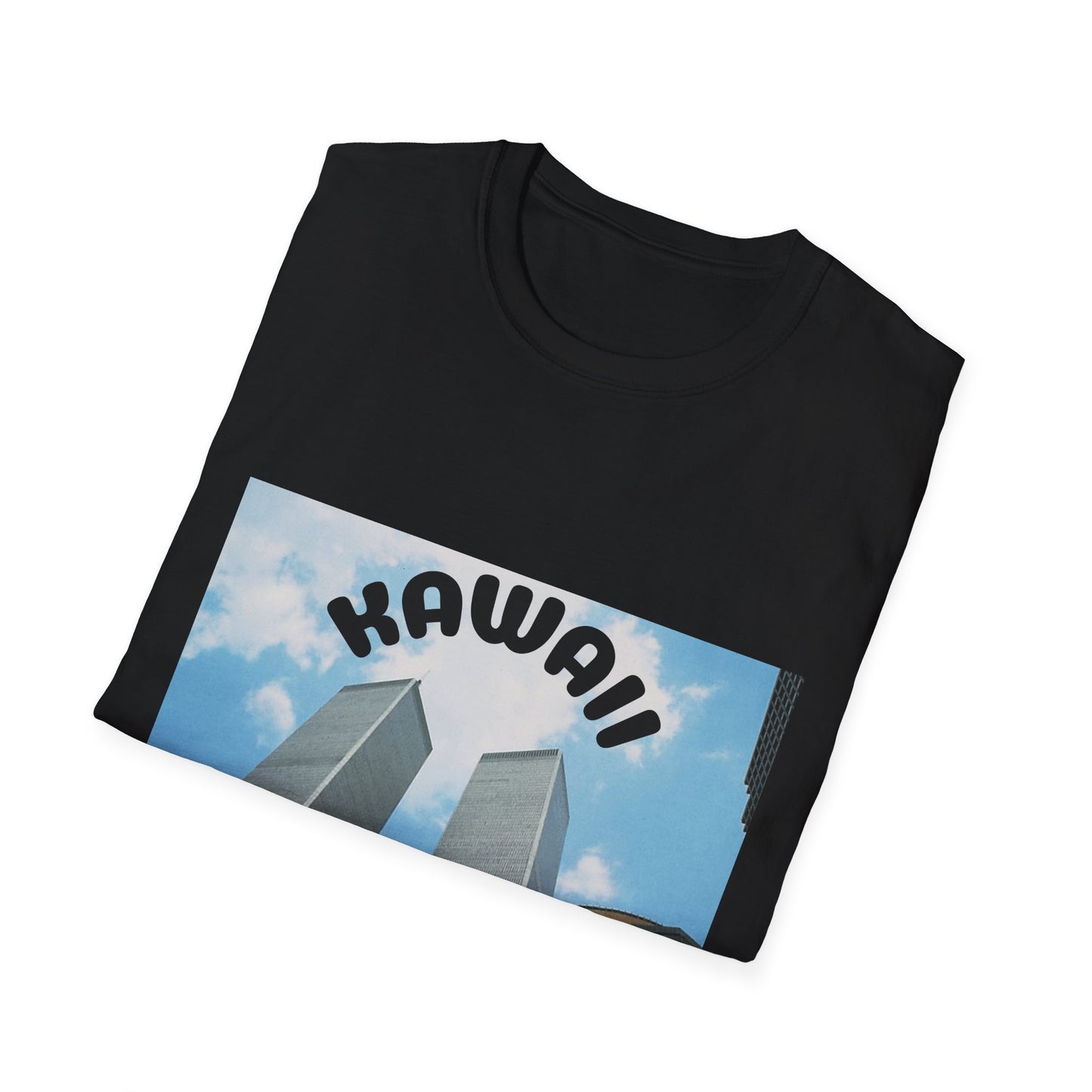 Kawaii Twin Towers Graphic Tee
