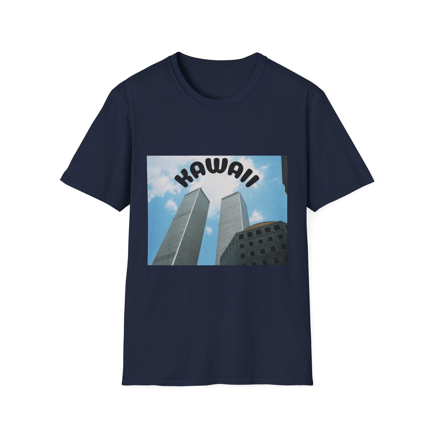 Kawaii Twin Towers Graphic Tee