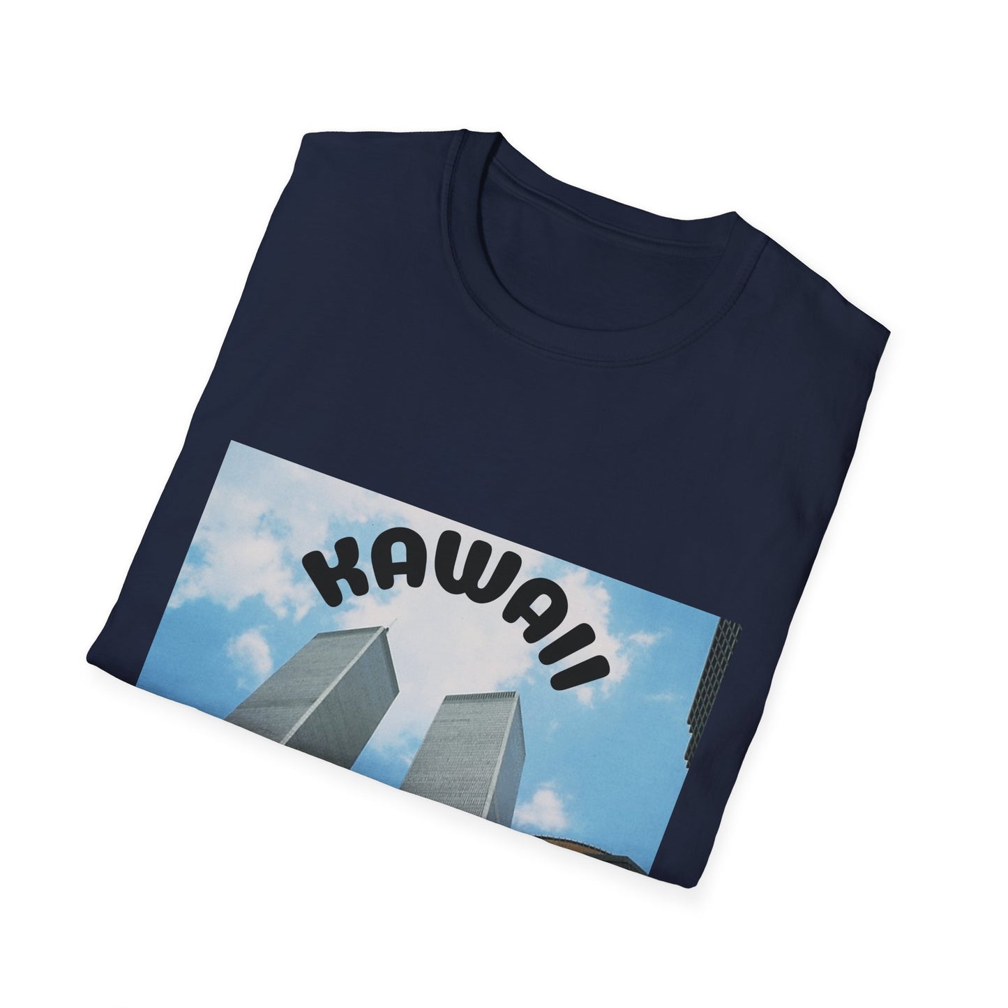 Kawaii Twin Towers Graphic Tee