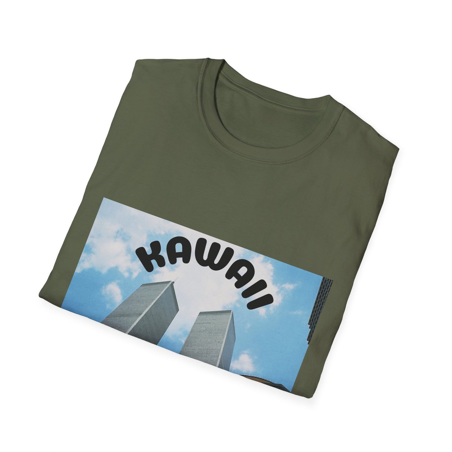 Kawaii Twin Towers Graphic Tee