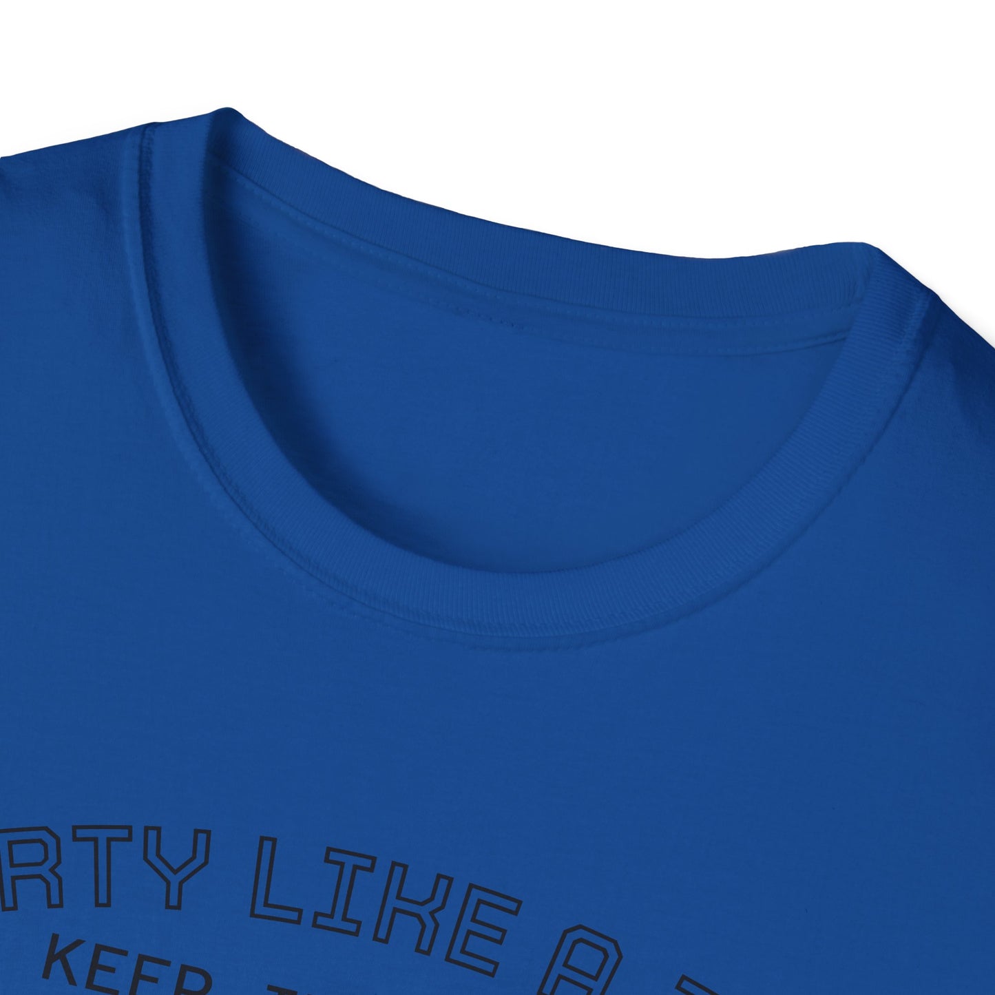 Jewish Party Graphic Tee — "Party Like a Jew, Keep It Kosher"