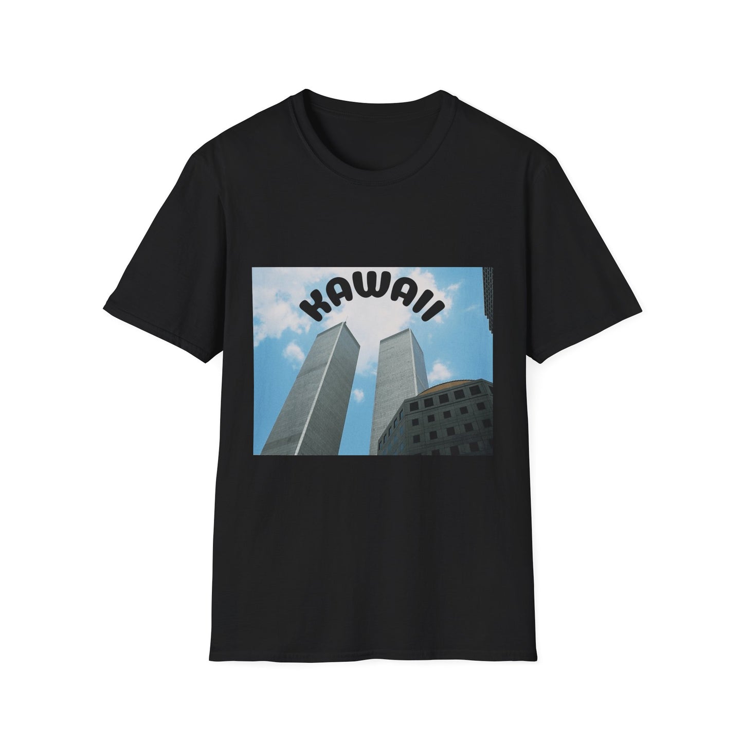 Kawaii Twin Towers Graphic Tee
