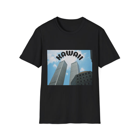 Kawaii Twin Towers Graphic Tee