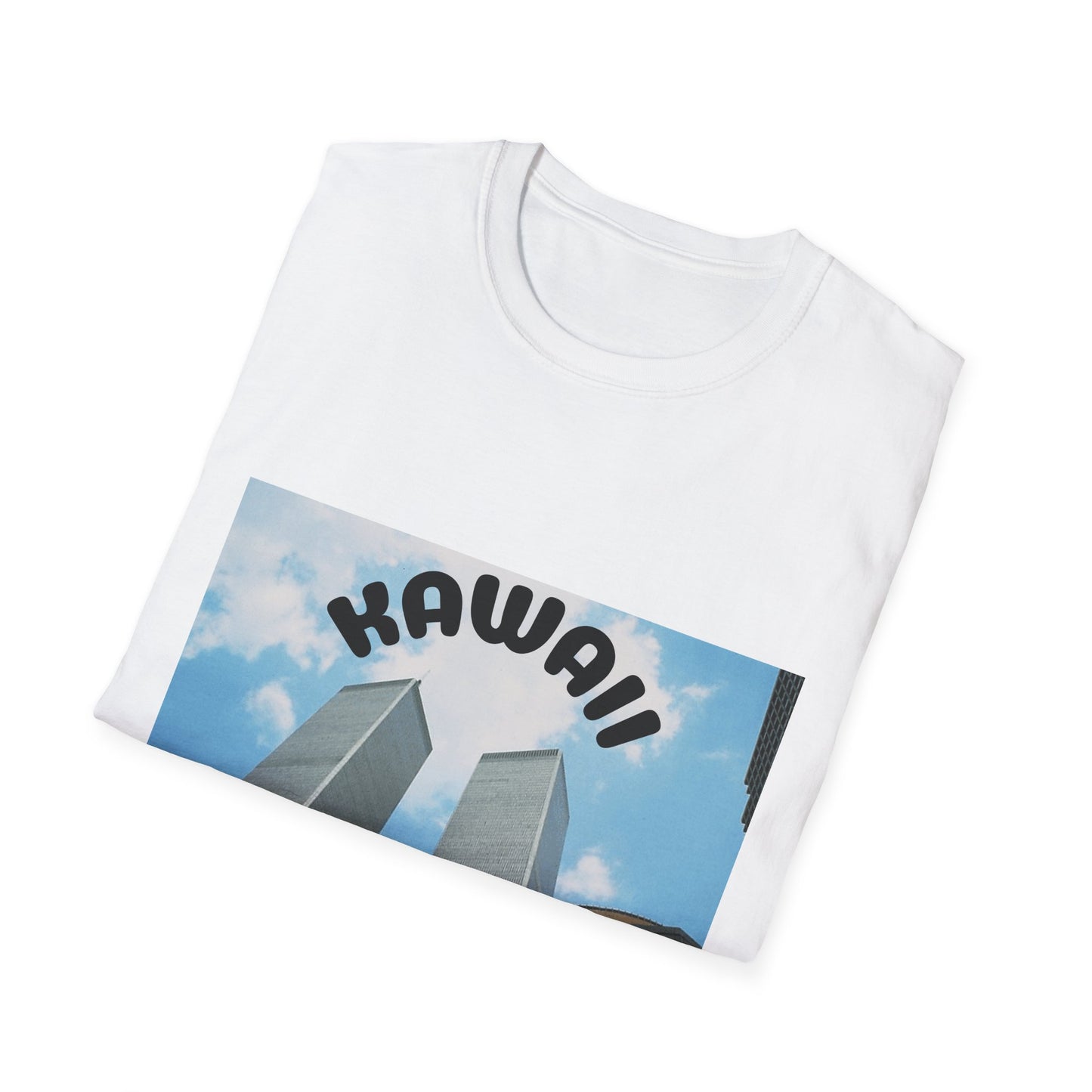 Kawaii Twin Towers Graphic Tee