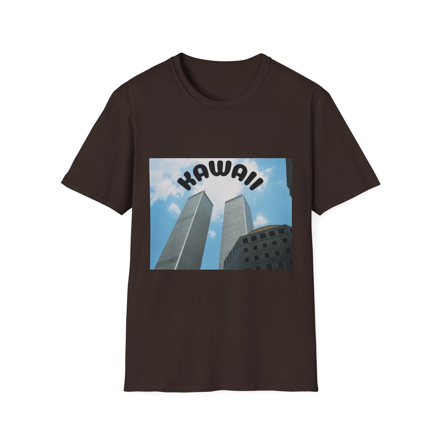 Kawaii Twin Towers Graphic Tee