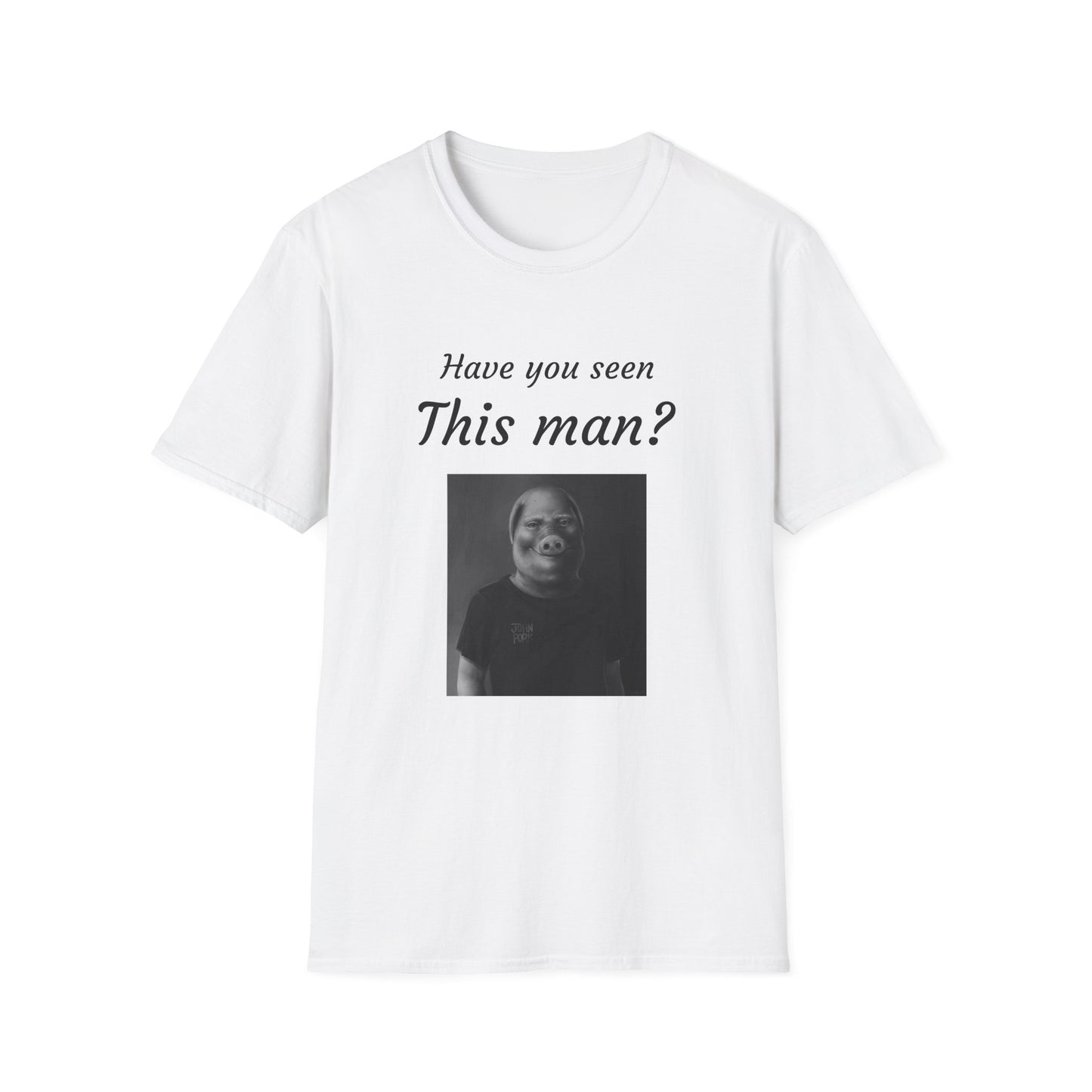 Have You Seen This Man? T-Shirt — Vintage Lost Poster Graphic Tee