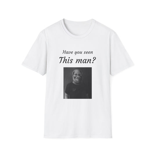 Have You Seen This Man? T-Shirt — Vintage Lost Poster Graphic Tee