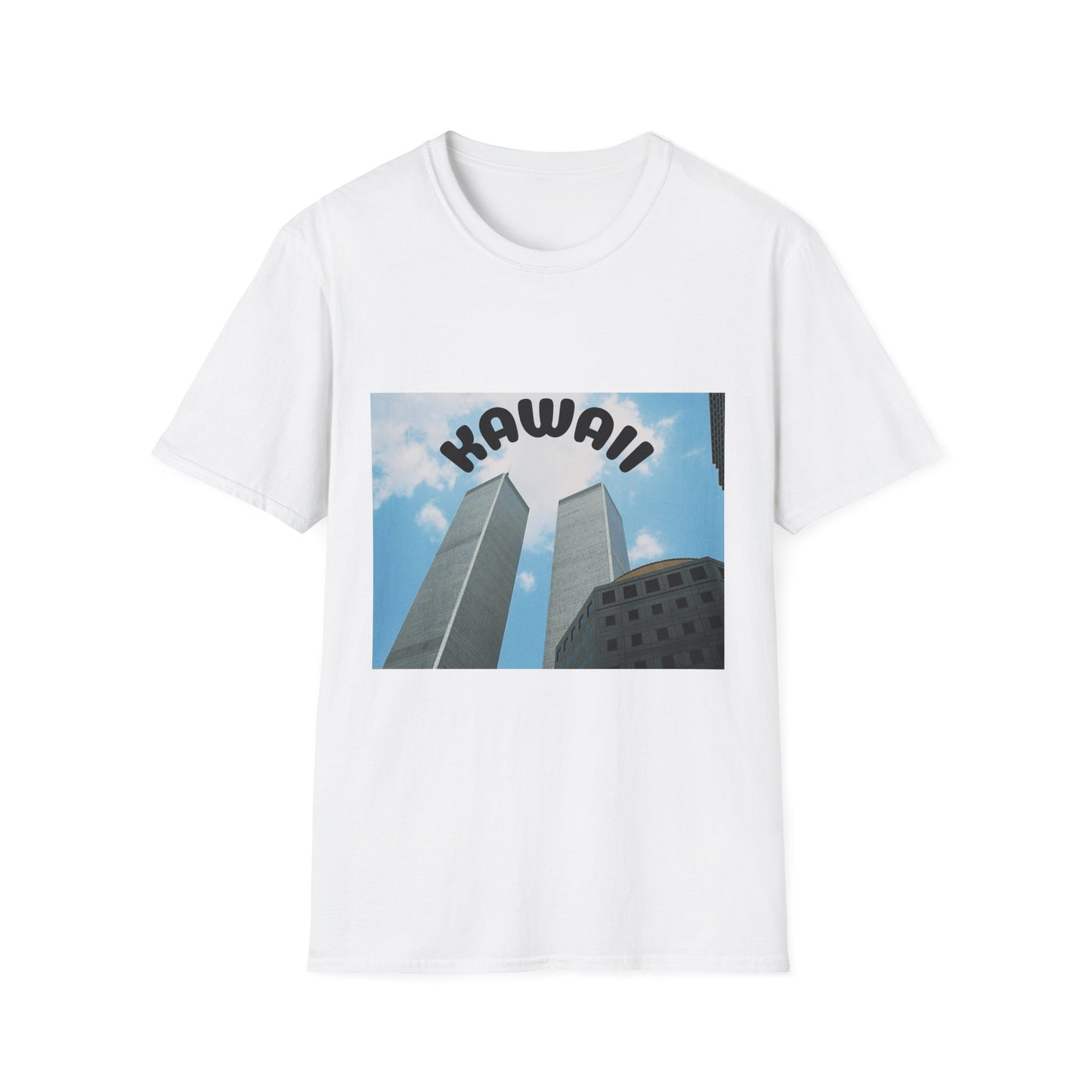 Kawaii Twin Towers Graphic Tee