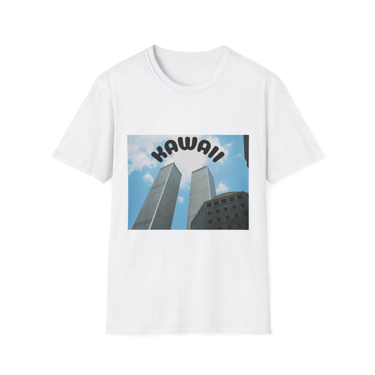 Kawaii Twin Towers Graphic Tee