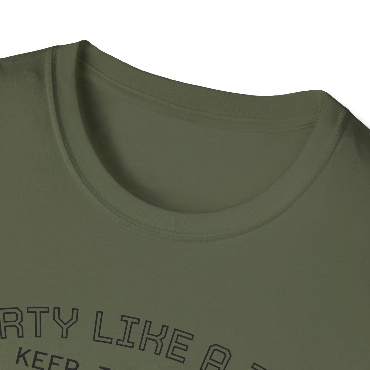 Jewish Party Graphic Tee — "Party Like a Jew, Keep It Kosher"