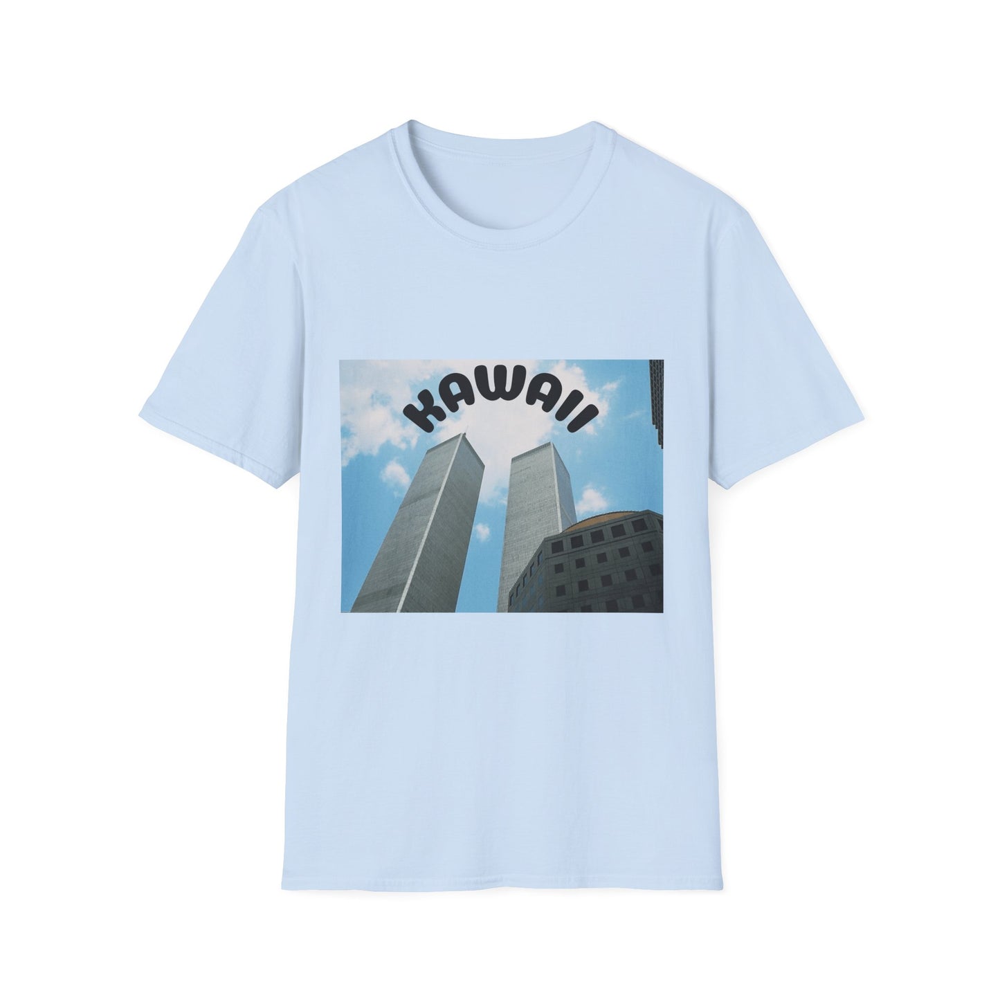 Kawaii Twin Towers Graphic Tee
