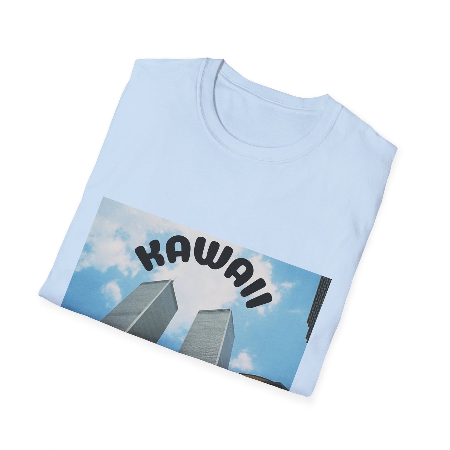 Kawaii Twin Towers Graphic Tee